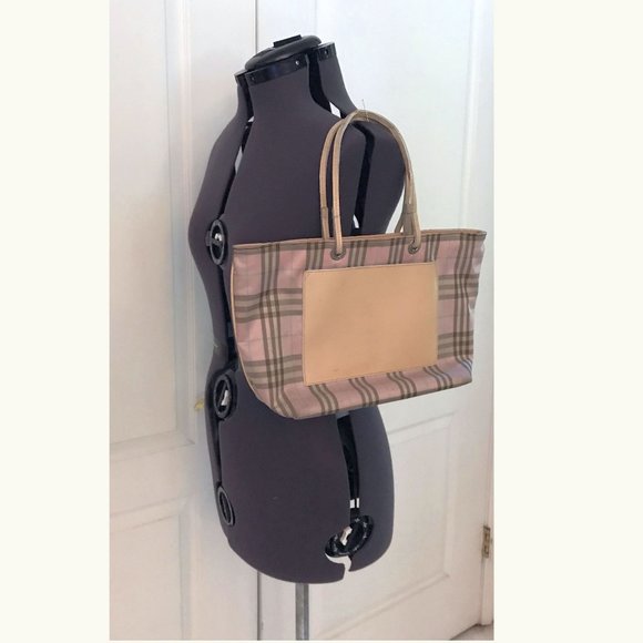 Pink Burberry Tote - Picture 2 of 16